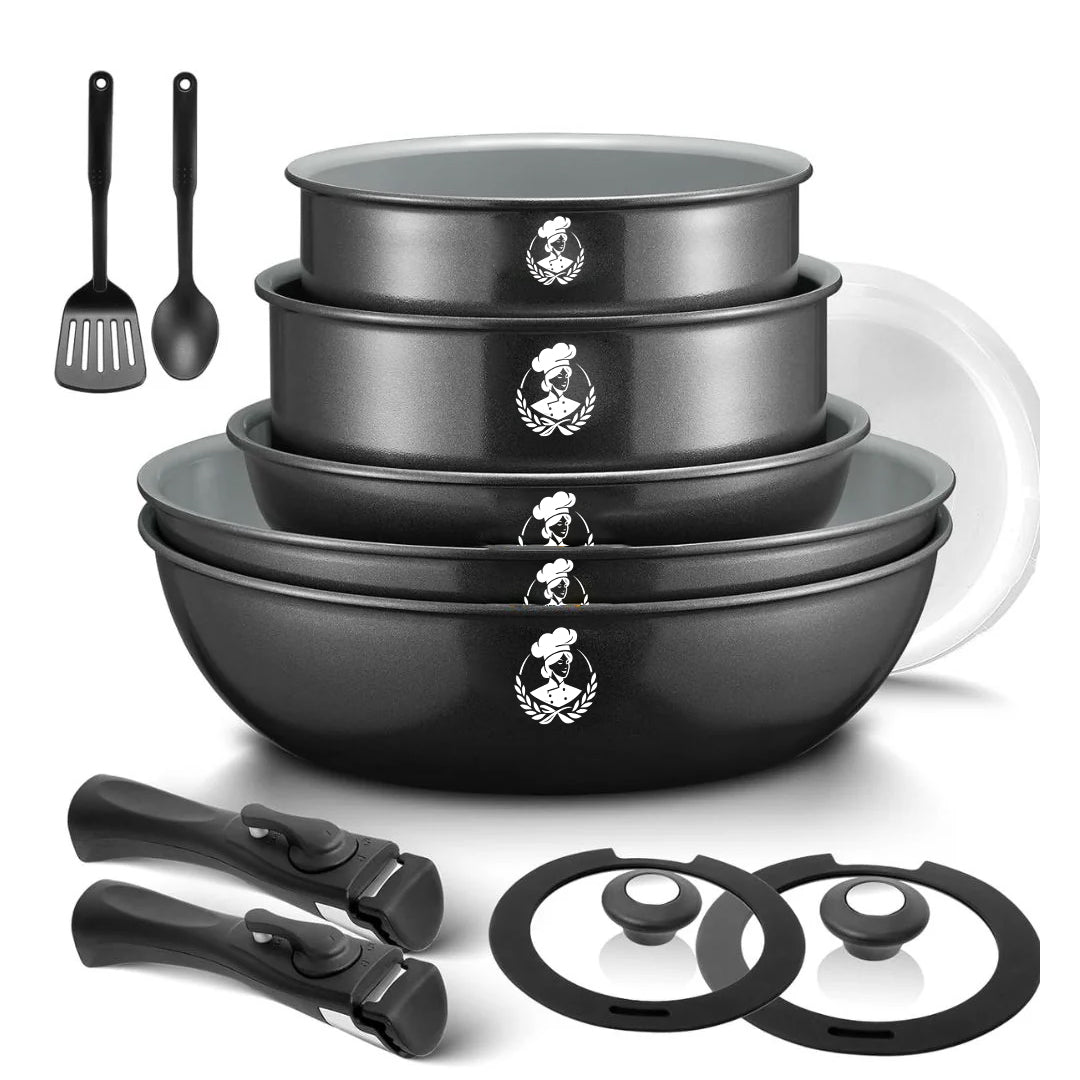 Nonstick Pots and Pans Set 13pcs