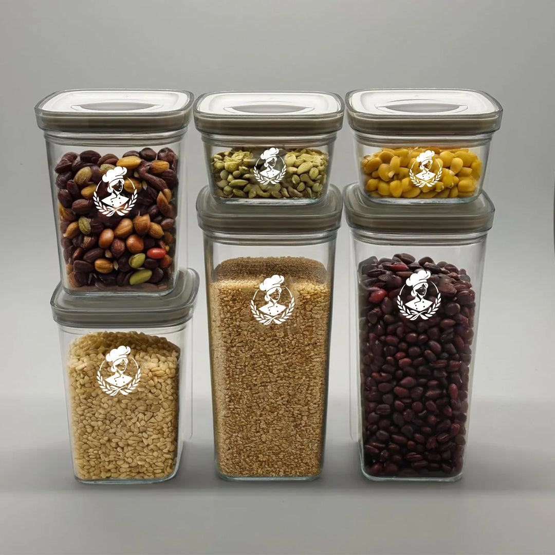 6-Piece Airtight Food Storage Container Set